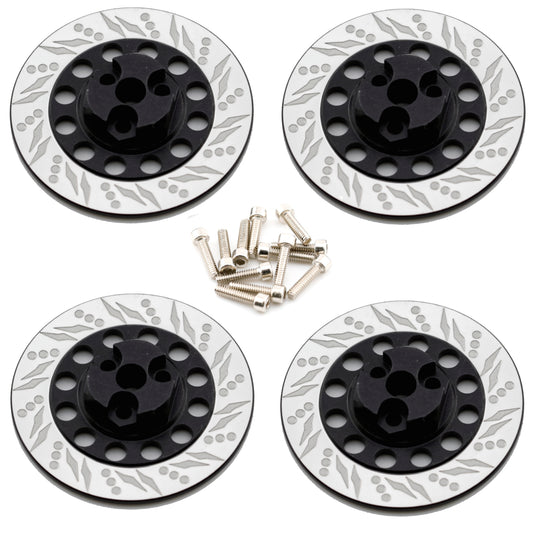 Powerhobby Dummy Disc Brake Hex Black FOR Kyosho Fazer