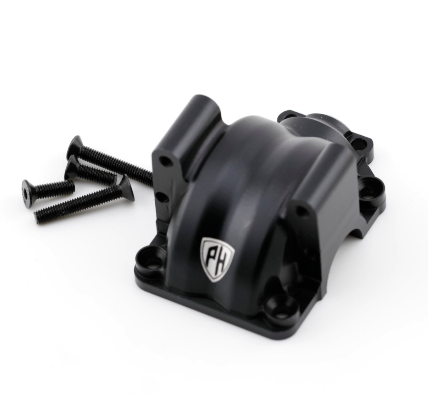 Powerhobby Aluminum Front Gearbox Cover Black Kyosho Fazer / Mad Van VE