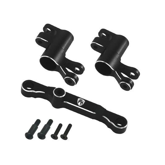 Powerhobby 7075 Aluminum Steering / Bellcrank Black FOR Traxxas Mini Maxx