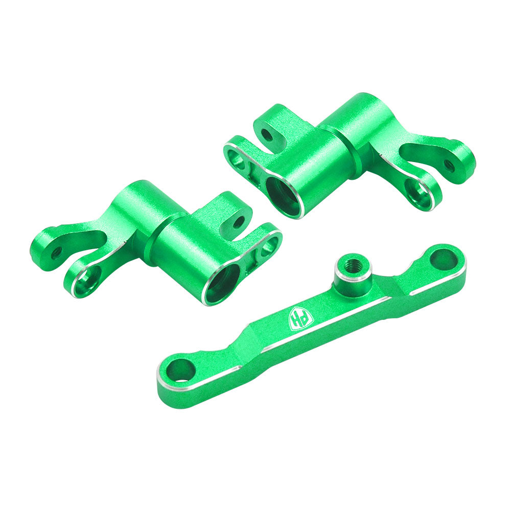 Powerhobby 7075 Aluminum Steering / Bellcrank Green FOR Traxxas Mini Maxx