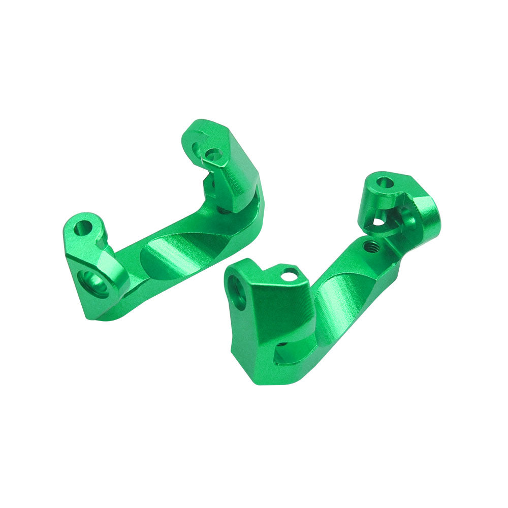 Powerhobby 7075 Aluminum Front C Hub / Knuckle Arms Green FOR Traxxas Mini Maxx