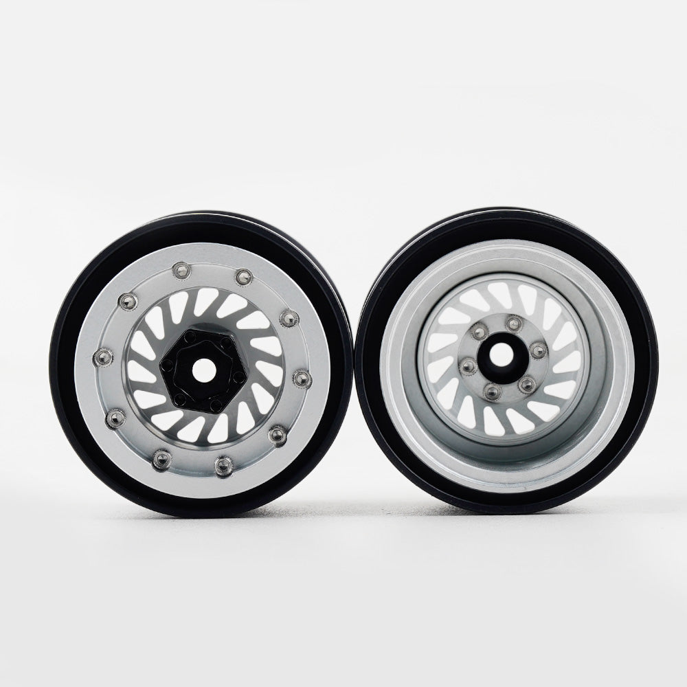 Powerhobby Aluminum Beadlock Wheels High Trial 3.1 (4) FOR Traxxas TRX-4MT F-150 K10