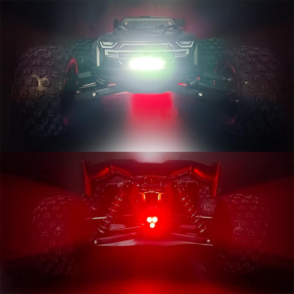 Hobby Led Headlights Rc Car Lights Upgrade LED Light Kit For RC Model Cars - White ...
