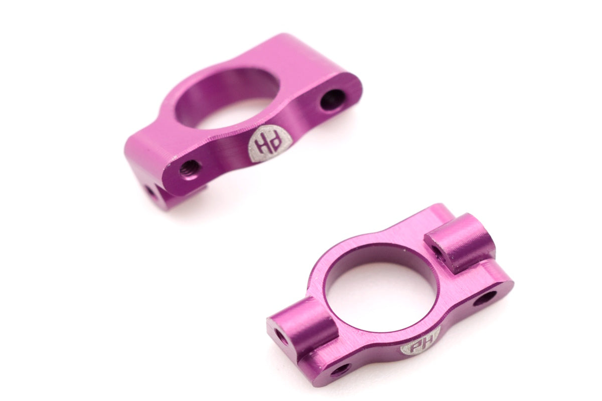 Powerhobby Losi Micro-B Aluminum Caster Blocks Purple