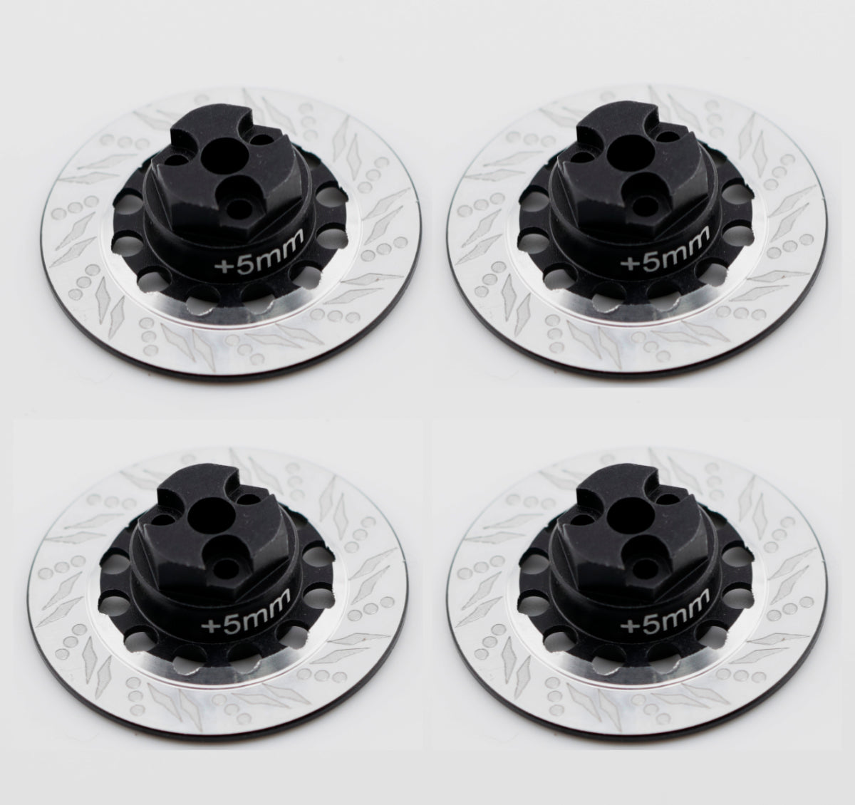Powerhobby Aluminum Wheel Hub Black FOR Kyosho Fazer MK2