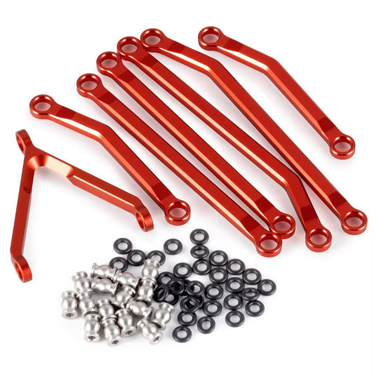 Powerhobby Aluminum Suspension Links RED Axial SCX24 GX470