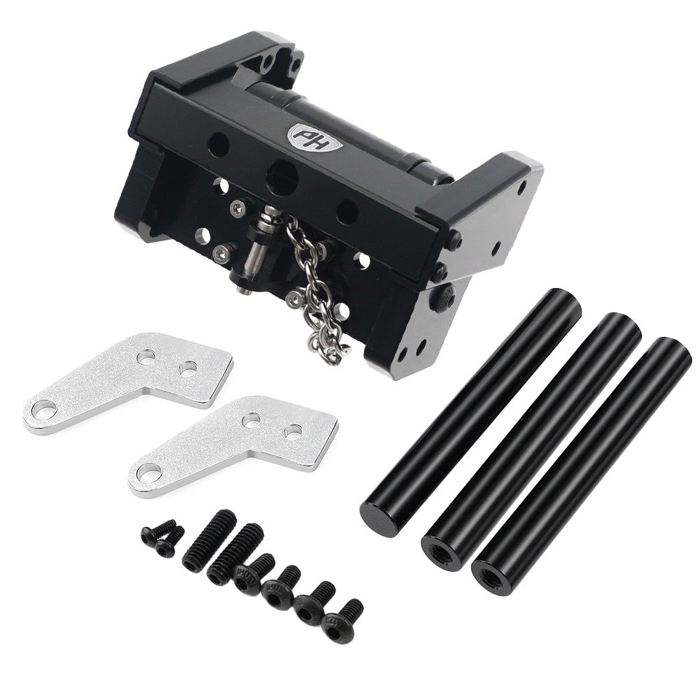 Powerhobby Aluminium Gas Tank Tail Beam Protection Bar Bumper Tamiya 1/14 Tractor