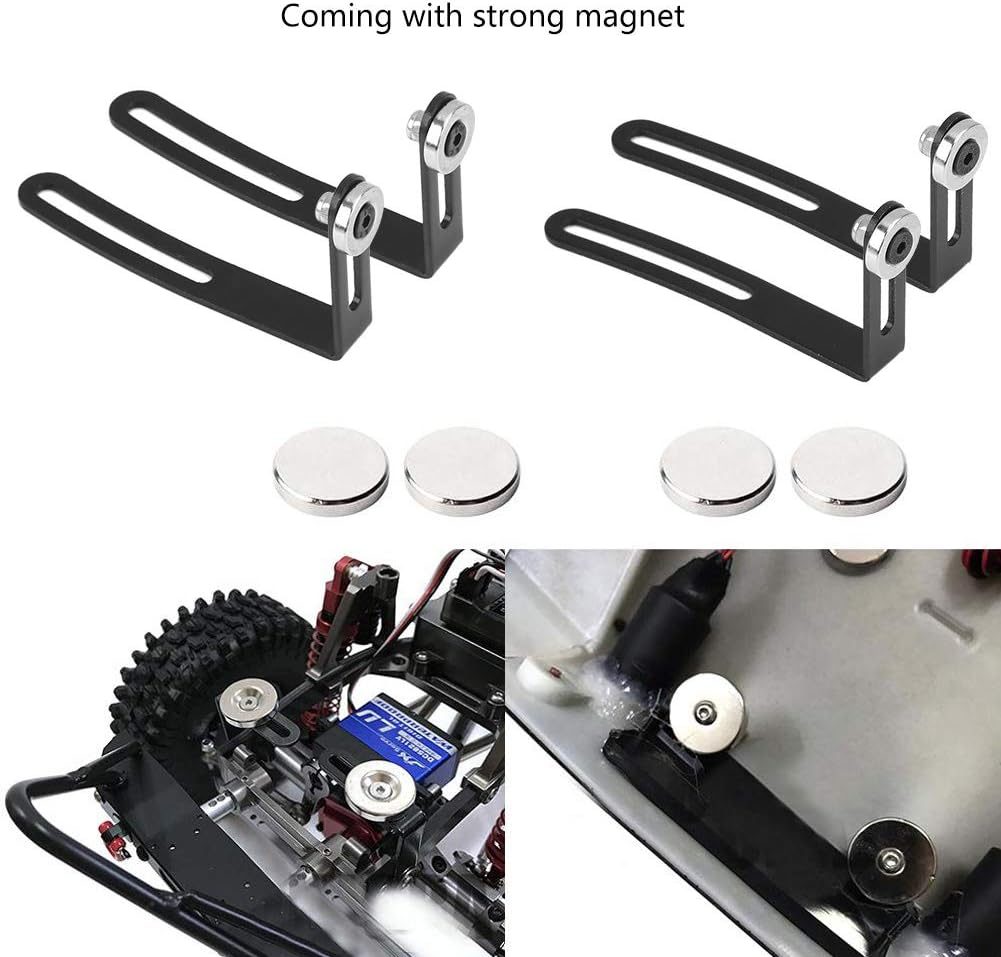 Powerhobby BodyShell Magnetic L-Bracket Magnet Mount Bracket 1/10 Rock Crawler
