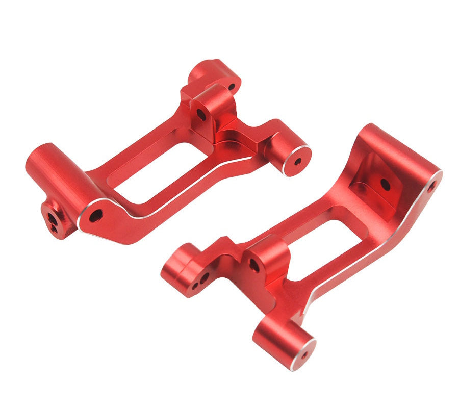 Powerhobby 7075 Aluminum Front Caster Blocks Arm Red FOR Traxxas Funco