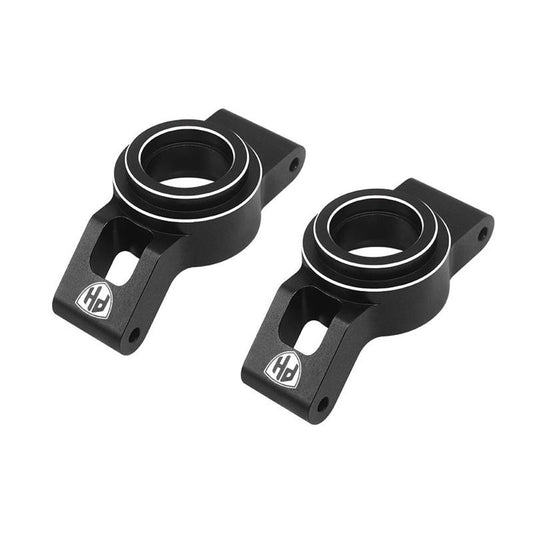 Powerhobby 7075 Aluminum Rear Stub Axle Carriers Black FOR Traxxas Funco