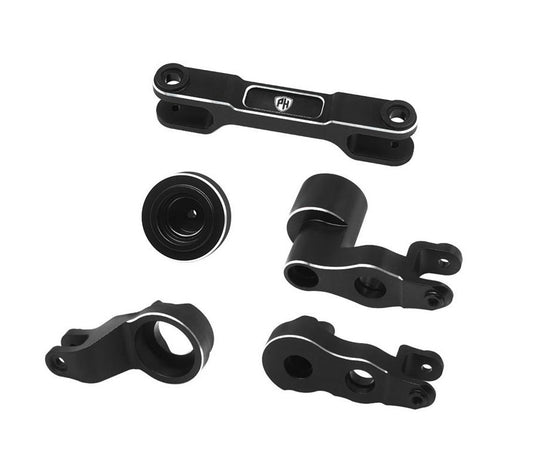 Powerhobby 7075 Aluminum Steering Belcrank Black For Traxxas Funco Sand Car