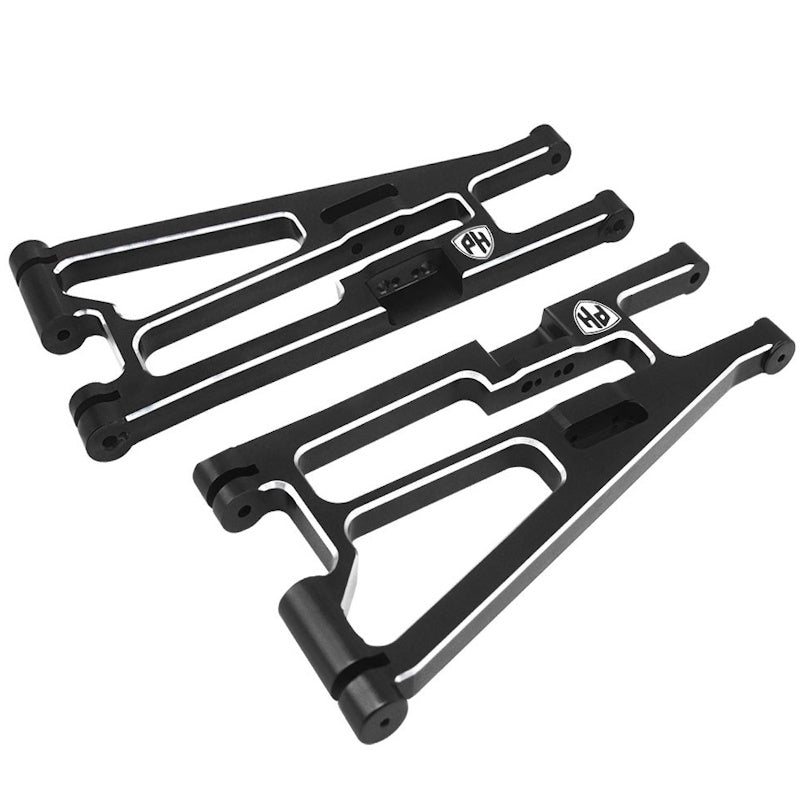 Powerhobby 7075 Aluminum Front Lowe Arm Set Black For Traxxas Funco