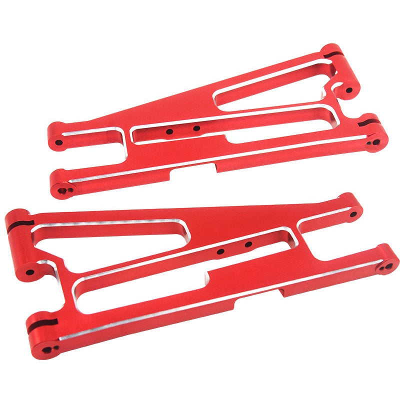 Powerhobby 7075 Aluminum Front Lowe Arm Set RED For Traxxas Funco