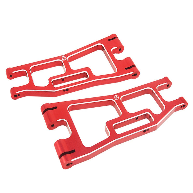 Powerhobby 7075 Aluminum Rear Lower Arms RED FOR Traxxas Funco