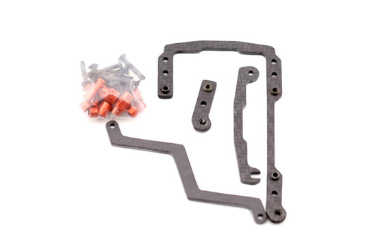 Powerhobby Carbon Fiber Shorty Battery Holder Mount Set MST RMX 2.5