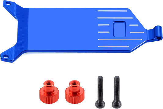 Powerhobby Losi Micro-B Aluminum Receiver Mounting Plate Blue