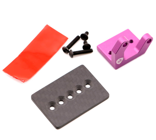 Powerhobby Aluminum Esc Rear Mount Set Purple MST RXM 2.0 / 2.5