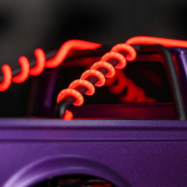 Powerhobby Flexible Cuttable LED Strip Lights 1/24 1/28 SCX24 ( Red )