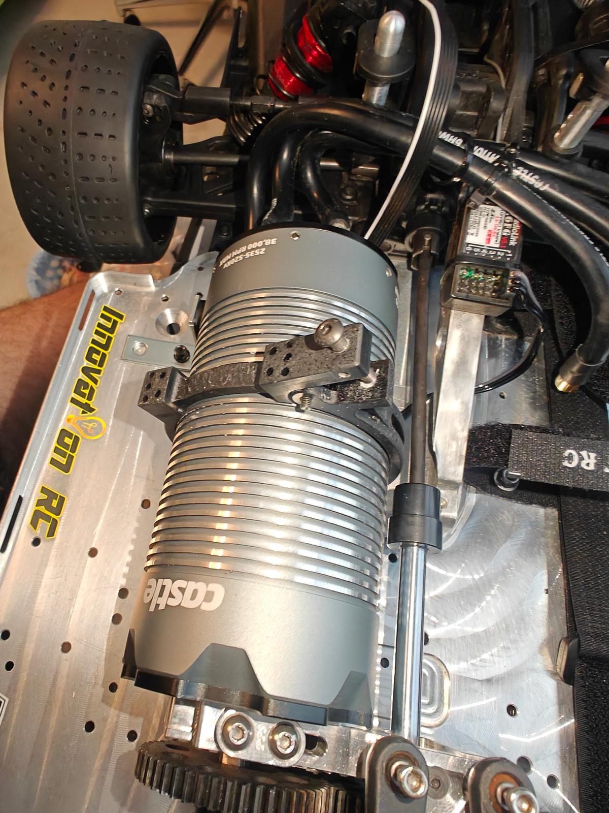 Powerhobby Aluminum Fan Motor Mount FOR Castle Creations 2535 520KV / 680KV