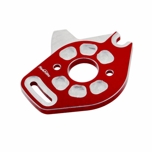 Powerhobby Aluminum Motor Plate RED FOR Traxxas 6890 Slash / Stampede 4x4