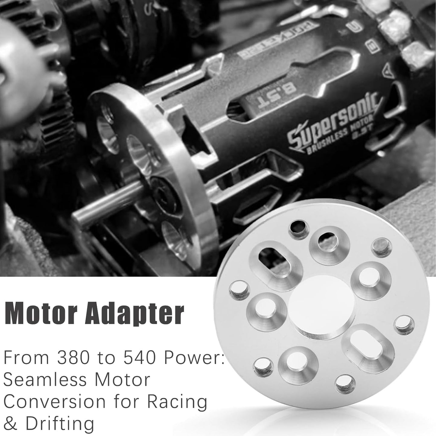 Powerhobby Motor Adapter Bracket for 380/28 to 540/3650 Series Motors