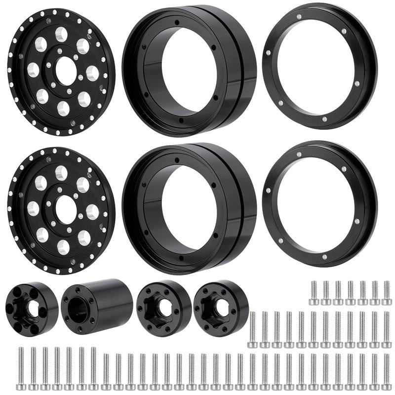 Powerhobby Beadlock 2.2" Dual Wheels / Rims 1/10 Rock Crawler