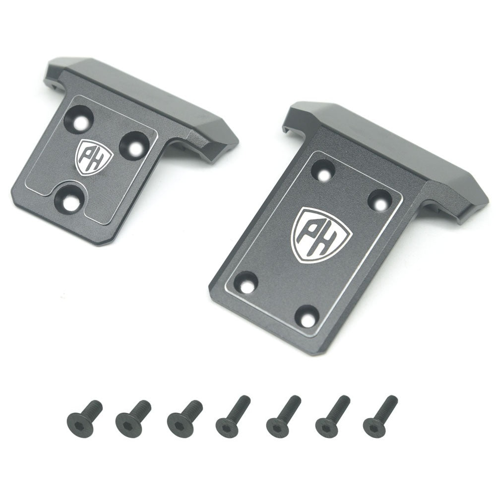 Powerhobby Aluminum Front + Rear Chassis Armor Skid Plates Guard FOR Traxxas Jato 4X4