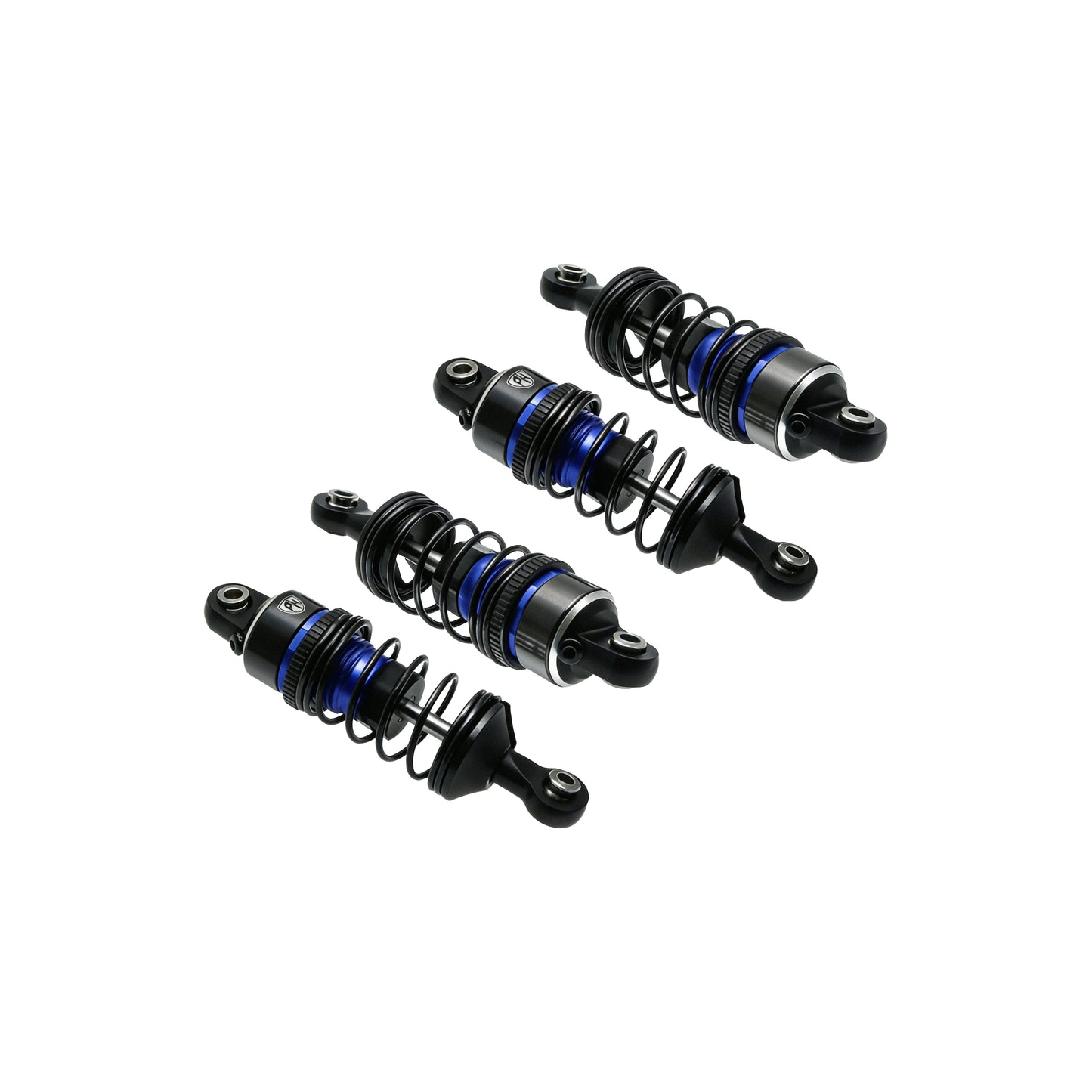 Powerhobby Aluminum Front / Rear Adjustable Shocks Blue FOR Traxxas 1/16 Mini Slash