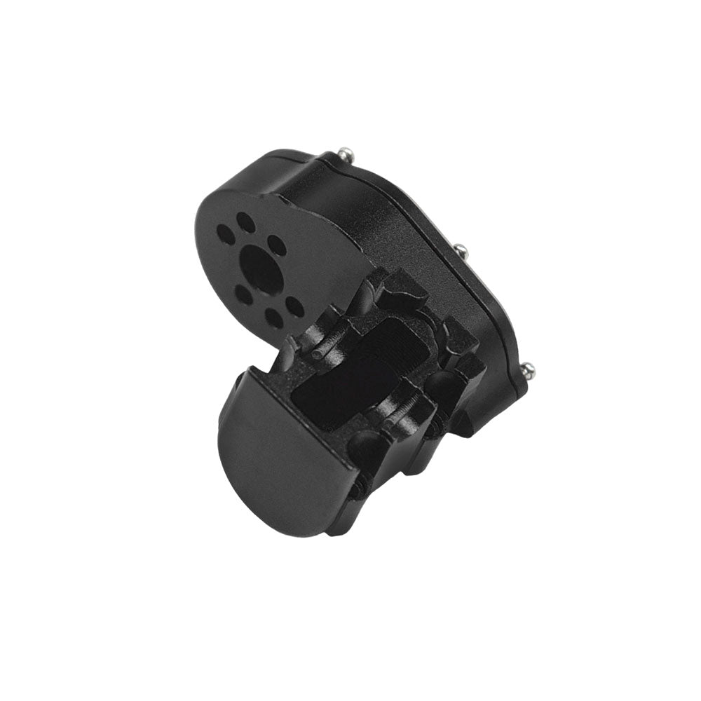 Powerhobby Aluminum Gear Box w Cover Black Axial SCX30
