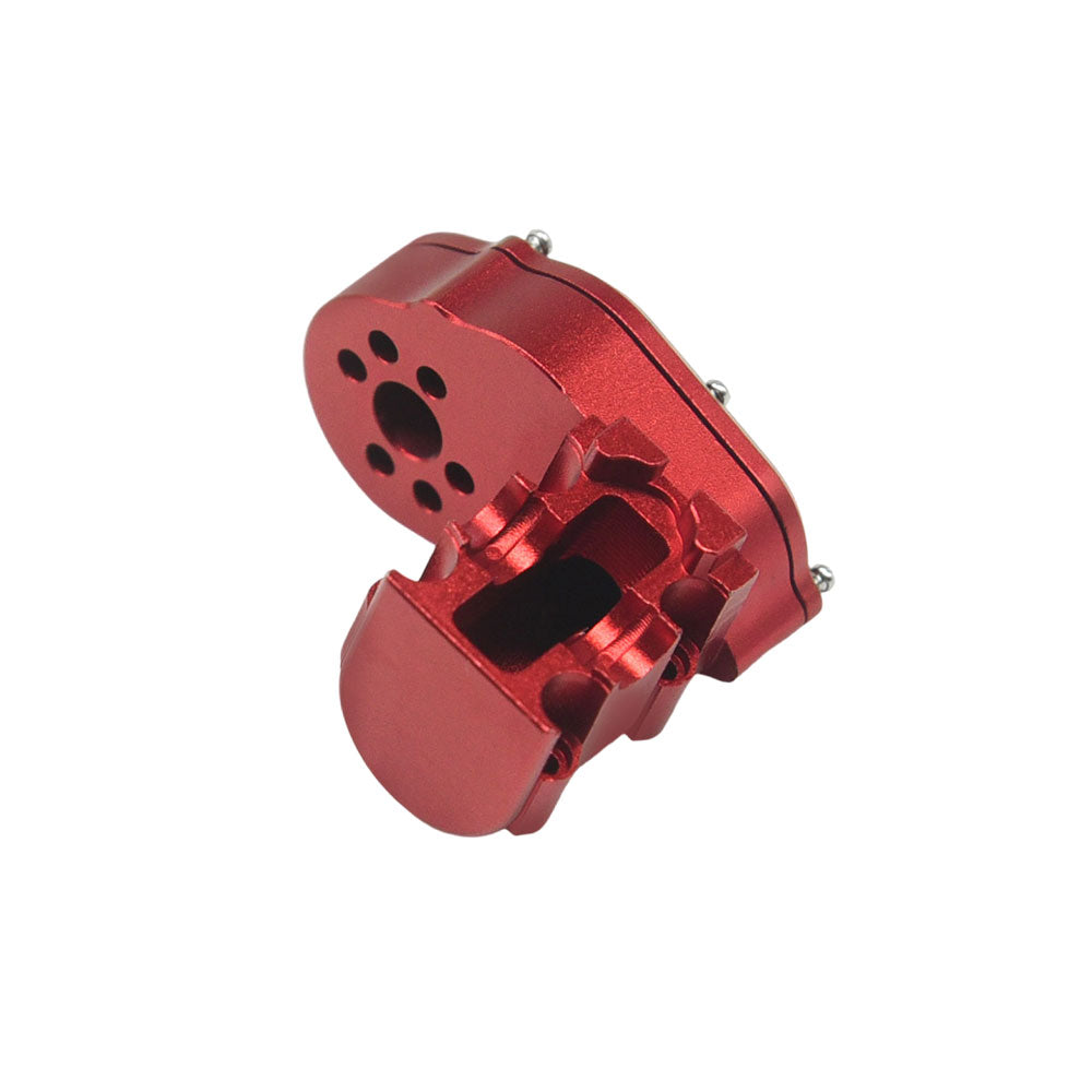Powerhobby Aluminum Gear Box w Cover Red Axial SCX30