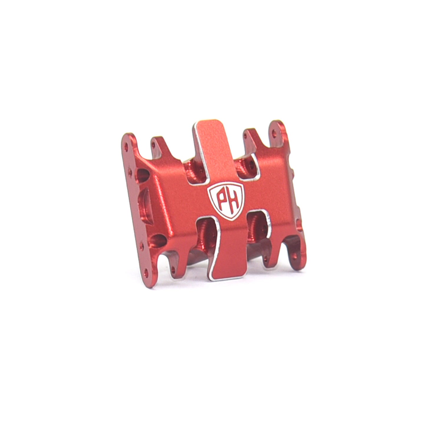 Powerhobby Aluminum Skid Plate Red Axial SCX30