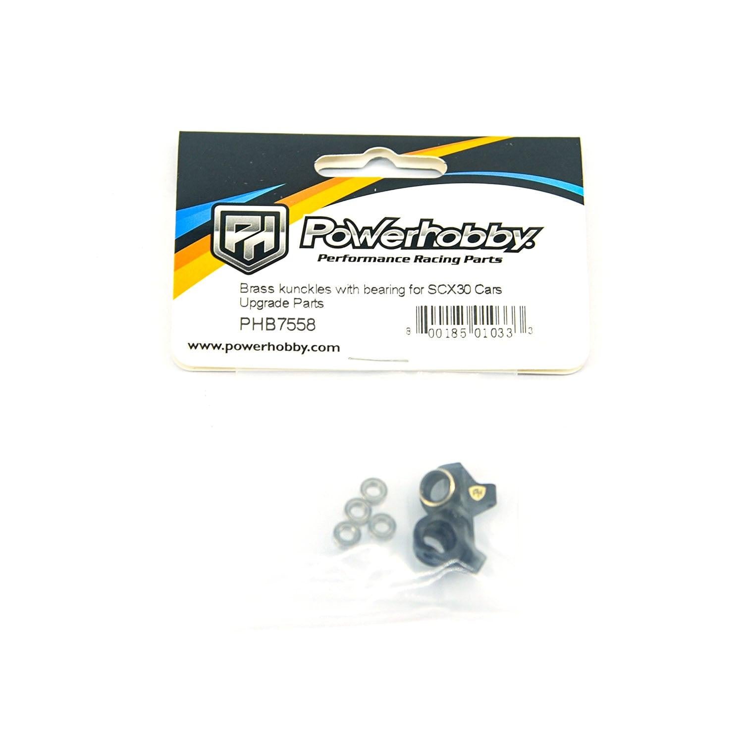Powerhobby Brass kunckles w Bearing Axial SCX30 | PowerHobby