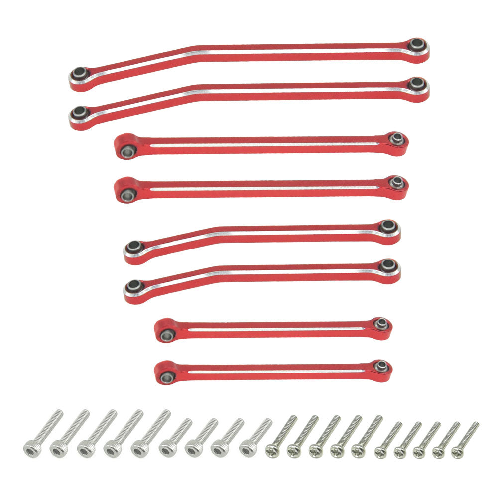 Powerhobby Aluminum Chassis Links Red Axial SCX30