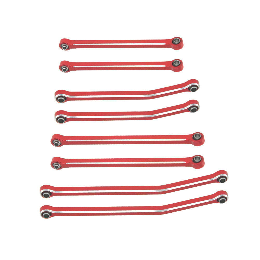 Powerhobby Aluminum Chassis Links Red Axial SCX30