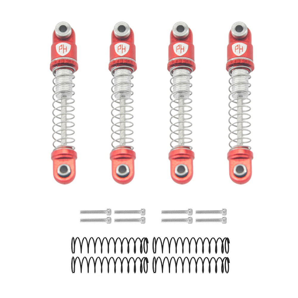 Powerhobby Aluminum Shocks 25mm (4) Red Axial SCX30