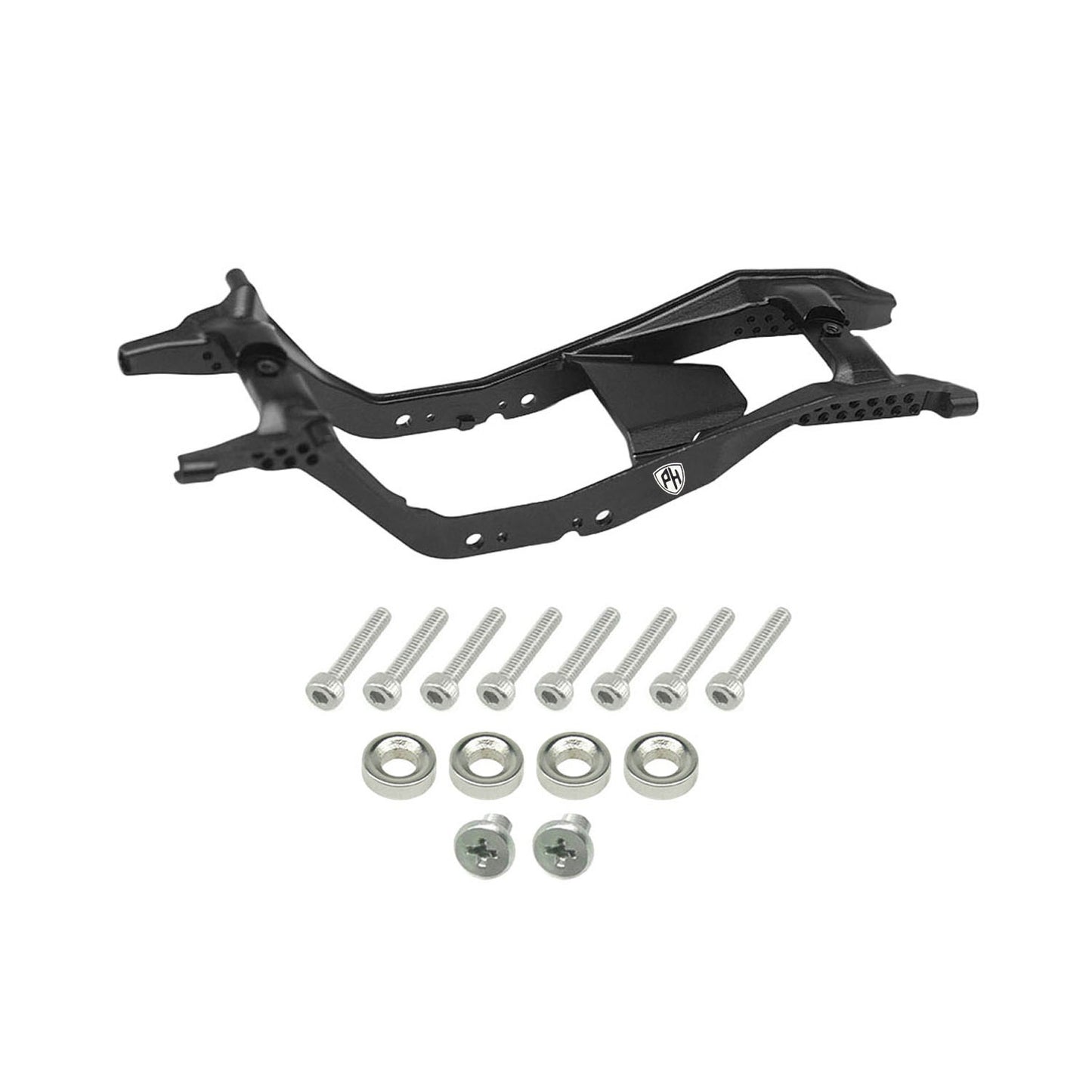 Powerhobby Aluminum Chassis Black Axial SCX30