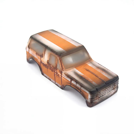 Axial SCX30 Painted Truck Body Orange Fits: Jeep / Bronco