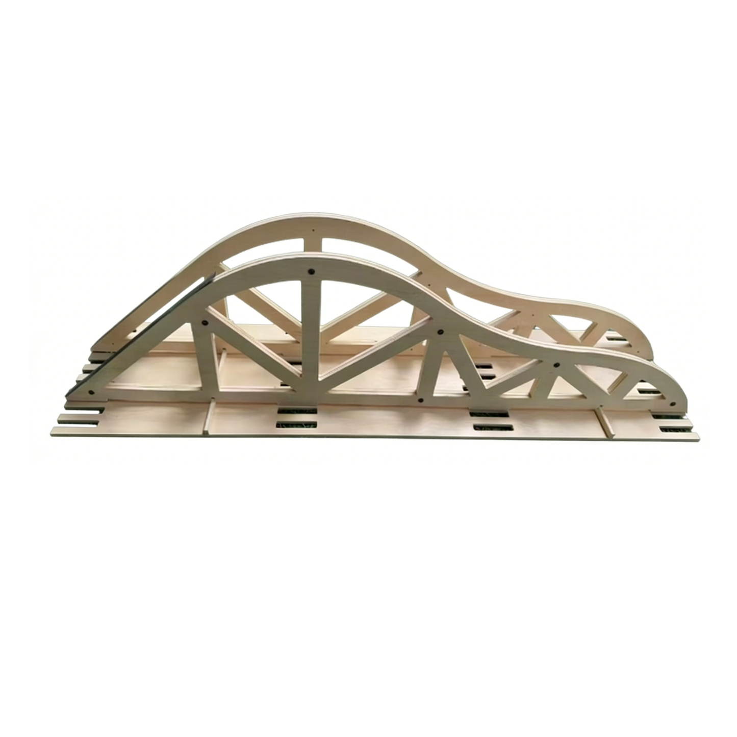 High Density RC Crawler Wood Trail Climbing Bridge (J Style) 1/24 1/18