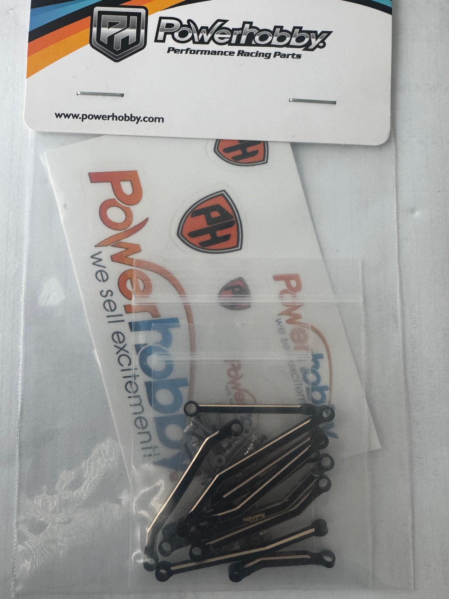 Powerhobby Axial SCX30 Brass High Clearance Chassis Links w Steering Links