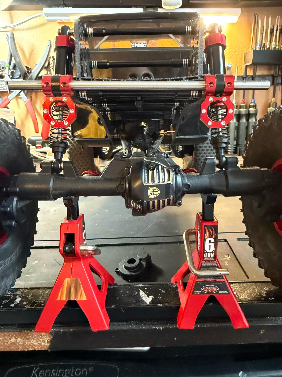 Powerhobby 1/10 Redcat Ascent Brass Differential Covers (2)