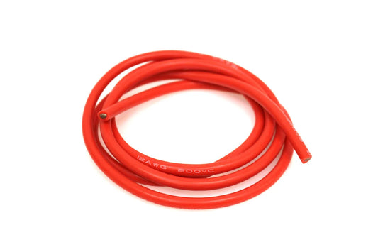 Powerhobby 12AWG Gauge Silicone Wire, 3' Red