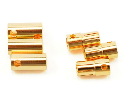 Powerhobby 6.5mm Bullet Connectors ( 3 sets )