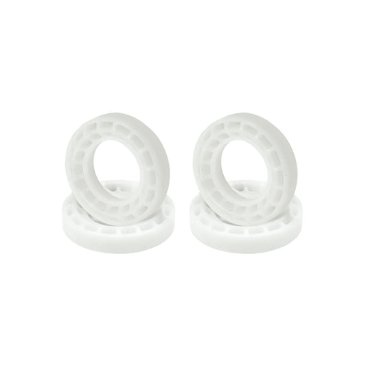 Axial SCX30 Silicon Insert Fit Wheel Tires for 39mm White