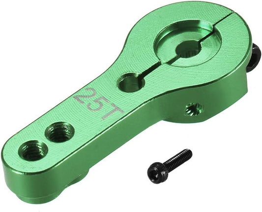 Powerhobby Aluminum 25T Servo Horn Green.