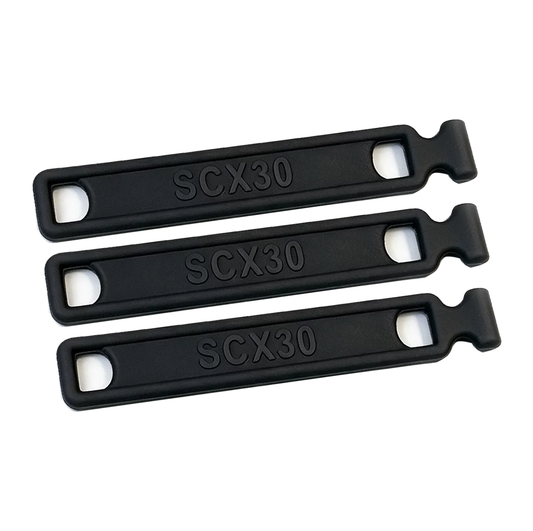 Powerhobby Battery Strap (3) Black For Axial SCX30.