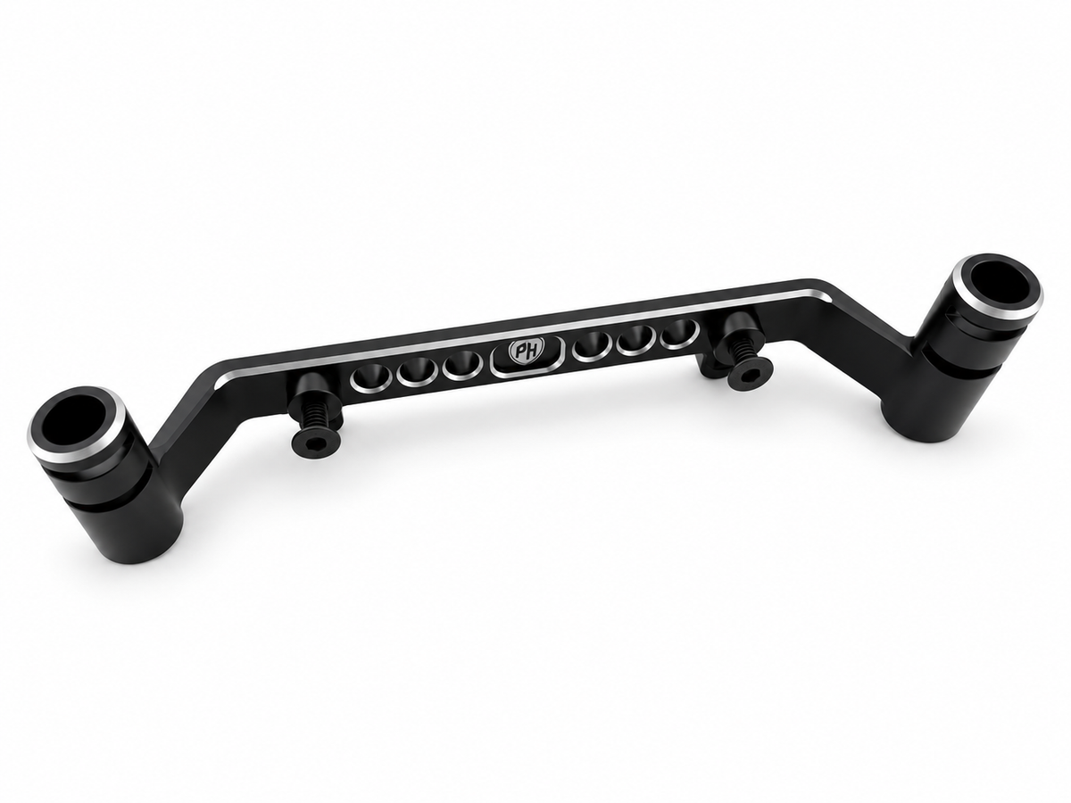 Powerhobby Kyosho Fazer MK2 Rear Aluminum Body Mount Black