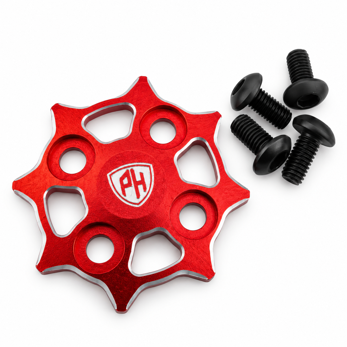 Powerhobby Yokomo RD2.0 Aluminum Cooling Fan Guard / Fan Cover Red