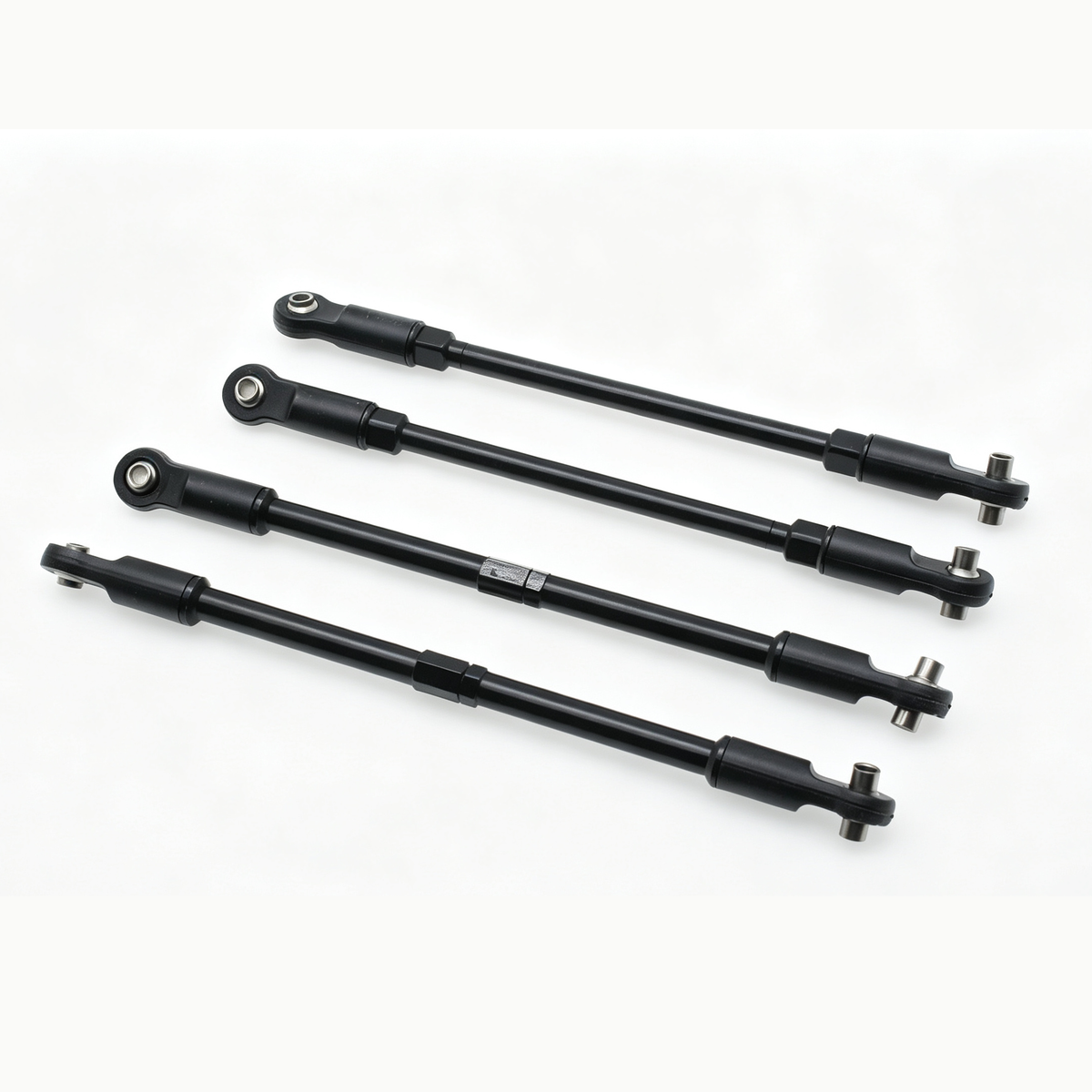 Powerhobby Aluminum Front / Rear Tie Rods Black FOR Traxxas E-Maxx / T-Maxx