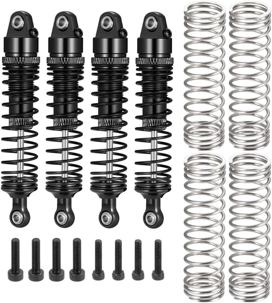 Powerhobby Arrma 1/16 Quake Grom Aluminum Front / Rear Shocks (4) Black