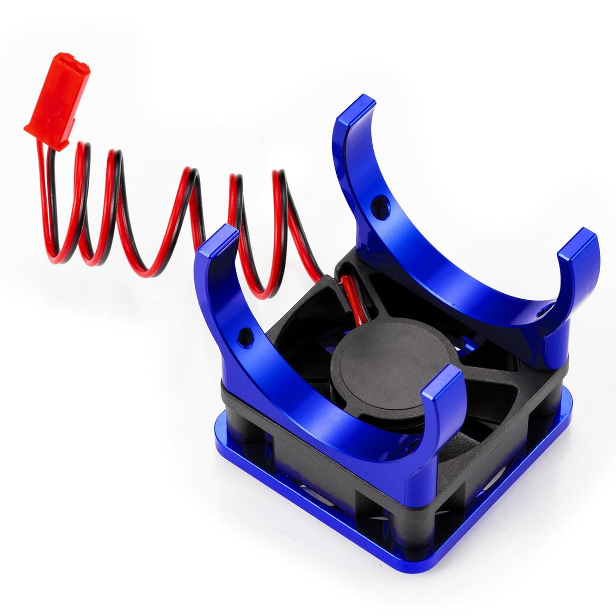 Powerhobby 35MM Aluminum Cooling Fan Blue FOR Traxxas Mini Slash / Maxx / XRT VXL 3S